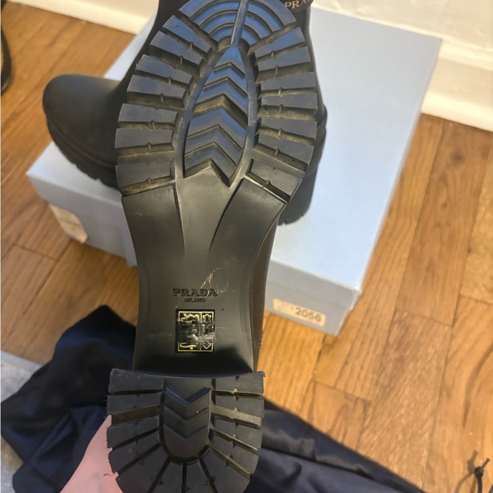 Prada Montana Chelsea ankle boot - Women's Black - Picture 5 of 6